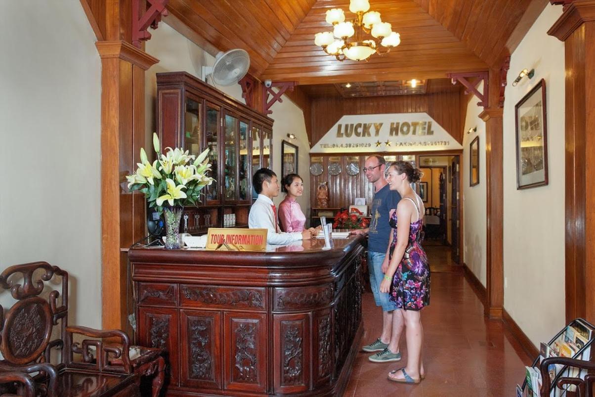 Lucky Central Hotel & Travel Hanoi Eksteriør bilde